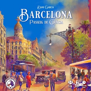 3!BND0085 Barcelona Board Game: Passeig De Gracia Expansion published by Board And Dice