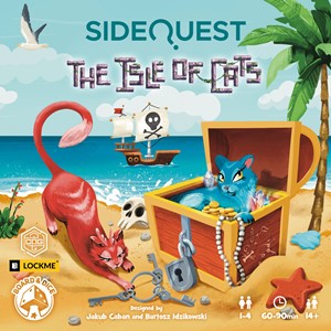 3!BND0103 SideQuest Board Game: Isle Of Cats published by Board And Dice