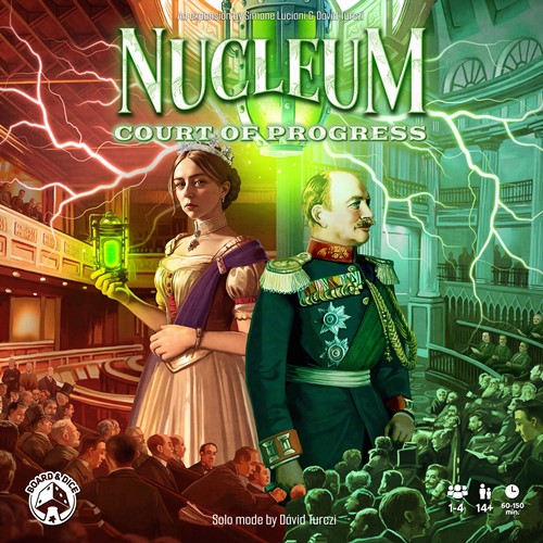 BND0105 Nucleum Board Game: Court Of Progress Expansion published by Board And Dice