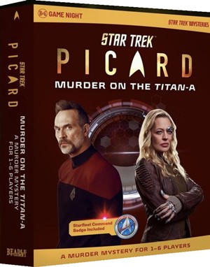 2!BNG051001 Star Trek: Murder On The Titan - A Murder Mystery Game published by Beadle & Grimms