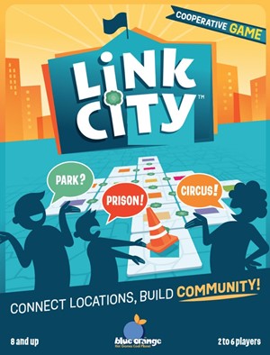 2!BOG09086 Link City Board Game published by Blue Orange Games
