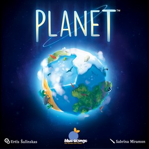 BOGPLANET Planet Board Game published by Blue Orange Games