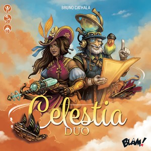 3!BRECEL002 Celestia Duo Card Game published by BLAM Edition