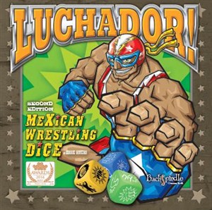2!BSG1402 Luchador Wrestling Dice Game 2nd Edition published by Backspindle Games
