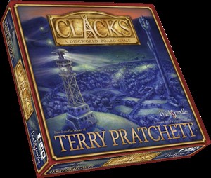 BSG1501 Clacks Discworld Board Game published by Backspindle Games