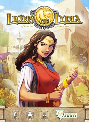 BWR0911 Lions Of Lydia Board Game published by Bellwether Games