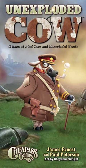 CAG201 Unexploded Cow Card Game published by Cheapass Games