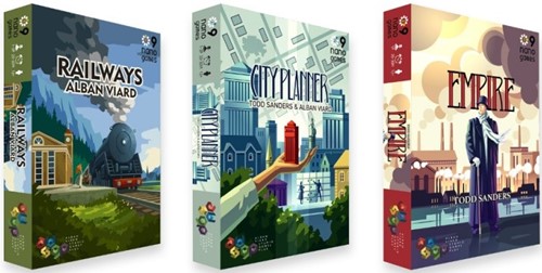 Nano9Games: Wave 1: Railways, City Planners And Empire