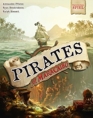 CAPPOM01 Pirates of Maracaibo Board Game published by Capstone Games