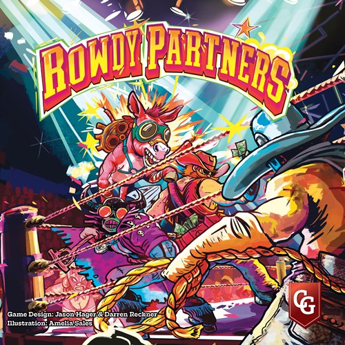 CAPRP01 Rowdy Partners Card Game published by Capstone Games