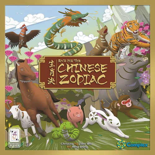 CAPSC1003 Race For The Chinese Zodiac Board Game published by Capstone Games