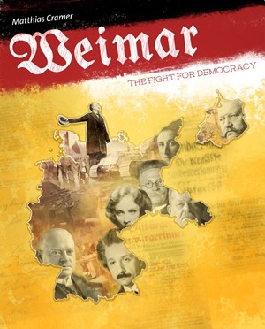 2!CAPWEI01 Weimar: The Fight for Democracy Board Game published by Capstone Games