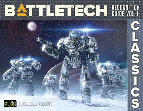 CAT35139 BattleTech: Recognition Guide Volume 1 - Classics published by Catalyst Game Labs