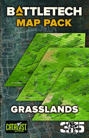 CAT35150 BattleTech: Map Set - Grasslands published by Catalyst Game Labs