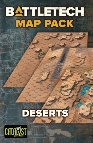 CAT35154 BattleTech: Deserts Map Pack published by Catalyst Game Labs