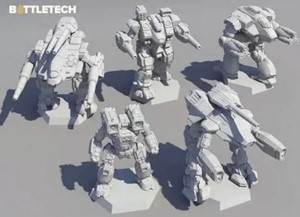 2!CAT35730 BattleTech: Clan Heavy Star published by Catalyst Game Labs