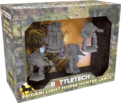 CAT35763 BattleTech: Eridani Light Horse Hunter Lance published by Catalyst Game Labs