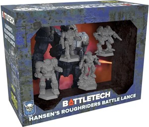 2!CAT35764 BattleTech: Hansens Roughriders Battle Lance published by Catalyst Game Labs