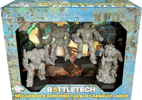 CAT35771 BattleTech: McCarrons Armored Cavalry Assault Lance published by Catalyst Game Labs