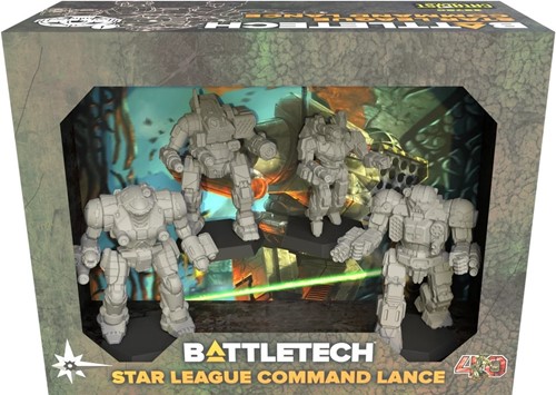 CAT35780 BattleTech: Star League Command Lance published by Catalyst Game Labs