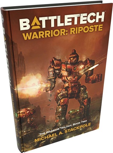 CAT36049P BattleTech: Warrior Riposte Premium Hardback published by Catalyst Game Labs