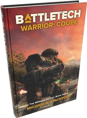 2!CAT36050P BattleTech: Warrior Coupe Premium Hardback published by Catalyst Game Labs