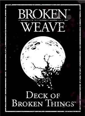 2!CB70111 Dungeons and Dragons RPG: Broken Weave Deck of Broken Things published by Cubicle 7 Entertainment