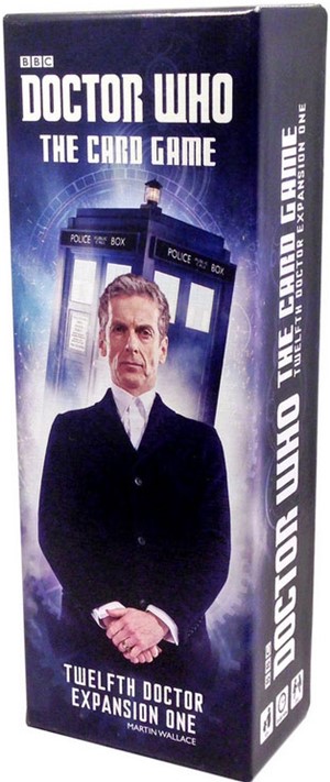 CB72106 Doctor Who The Card Game 2nd Edition 12th Doctor Expansion published by Cubicle 7 Entertainment
