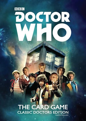 CB72107 Doctor Who The Card Game 2nd Edition Classic Doctors Edition published by Cubicle 7 Entertainment
