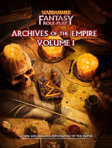 CB72424 Warhammer Fantasy RPG: 4th Edition Archives Of The Empire Volume 1 published by Cubicle 7 Entertainment
