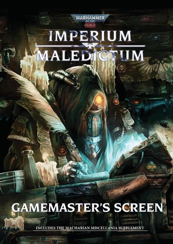 Warhammer 40000 Roleplay RPG: Imperium Maledictum Gamemaster's Screen