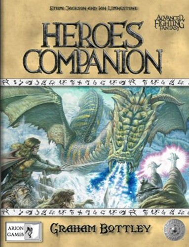 CB77005 Advanced Fighting Fantasy RPG: Heroes Companion published by Arion Games
