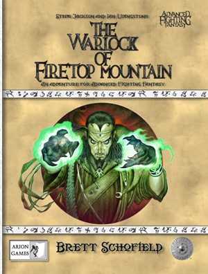 CB77009 Advanced Fighting Fantasy RPG: The Warlock Of Firetop Mountain published by Arion Games