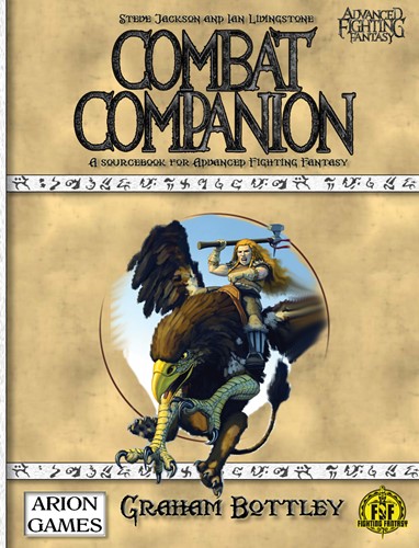 CB77021HC Advanced Fighting Fantasy RPG: Combat Companion (Hardback) published by Arion Games