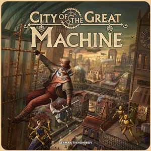2!CGA07001 City Of The Great Machine Board Game published by Crowd Games