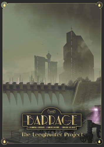 CGA19002 Barrage Board Game: The Leeghwater Project Expansion published by Cranio Creations