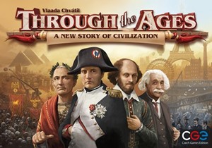 CGE00032 Through The Ages Board Game: A New Story Of Civilization published by Czech Game Editions