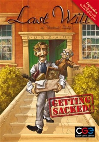CGELWGS Last Will Card Game: Getting Sacked Expansion published by Czech Game Editions