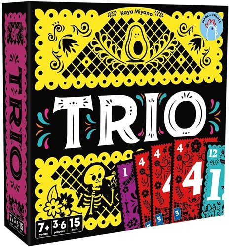 CGTRIO02EN Trio Card Game: 2025 Refresh published by Cocktail Games