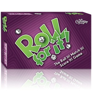 CLP125 Roll for It Dice Game: Purple Edition published by Calliope Games