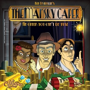 CLP135 The Mansky Caper Card Game published by Calliope Games