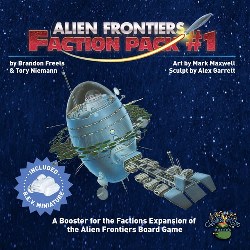 CMGAFP1 Alien Frontiers Board Game: Faction Pack #1 1st Edition published by Clever Mojo Games