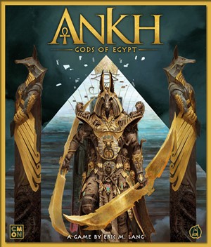 2!CMNANK001 Ankh Gods Of Egypt Board Game published by CoolMiniOrNot