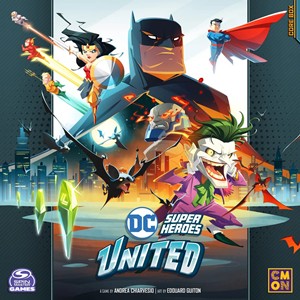 2!CMNDCU002 DC Super Heroes United Board Game published by CoolMiniOrNot