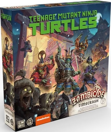 CMNGUF044 Zombicide Board Game: White Death Time Crash Teenage Mutant Ninja Turtles Expansion published by CoolMiniOrNot