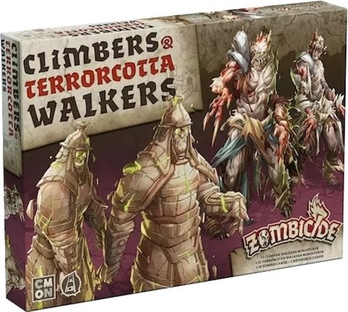 CMNGUF046 Zombicide Board Game: White Death Climbers And Terrorcotta Pack Expansion published by CoolMiniOrNot