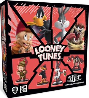 2!CMNLTM001 Looney Tunes Mayhem Board Game published by CoolMiniOrNot