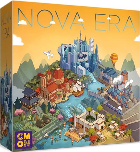 CMNNVE001 Nova Era Board Game published by CoolMiniOrNot