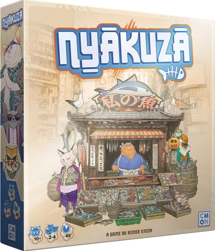 CMNNYA001 Nyakuza Board Game published by CoolMiniOrNot