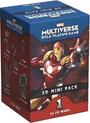 3!CMNRPMMV005 Marvel Multiverse RPG: 2D Mini Pack 1 published by CoolMiniOrNot